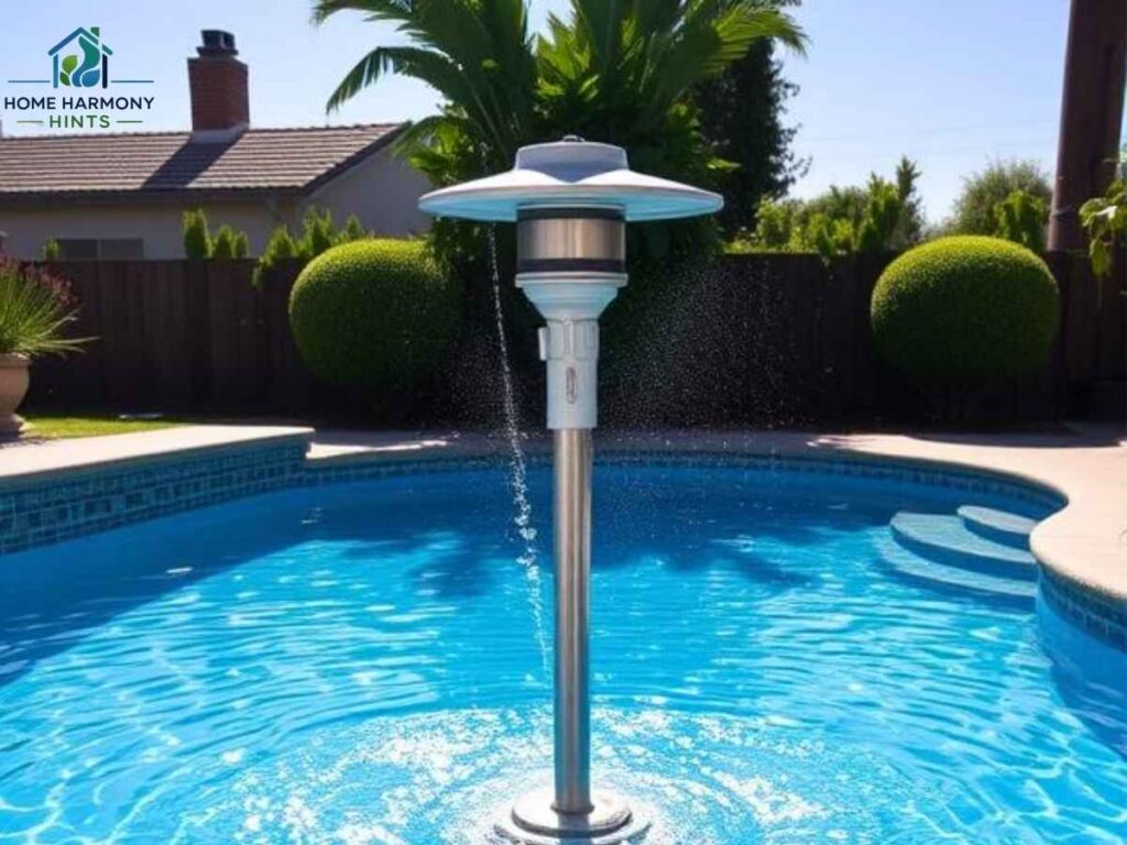Sparkling blue pool with recently tuned Rancho Cordova heater in a sunny Los Angeles neighborhood