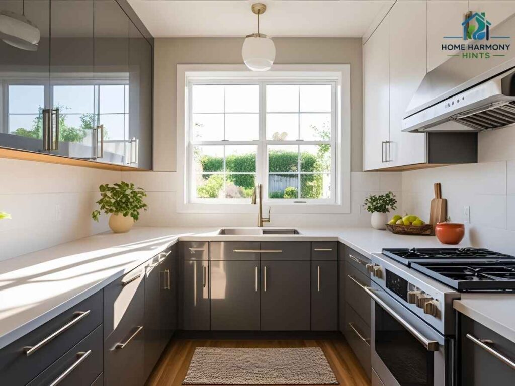 Affordable kitchen remodel with new cabinets in Edenvale, Los Angeles