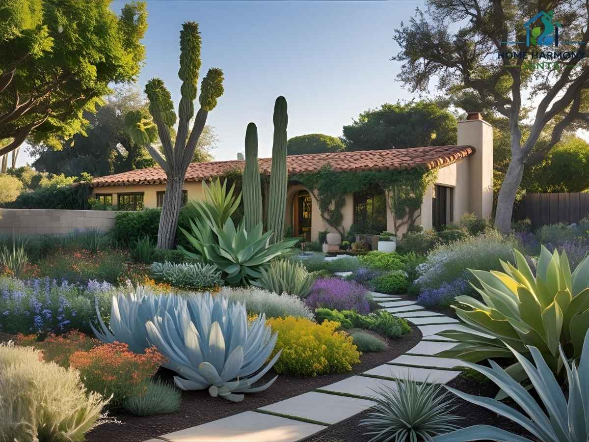 Vibrant Presidio native plant garden thriving in a Los Angeles home landscape
